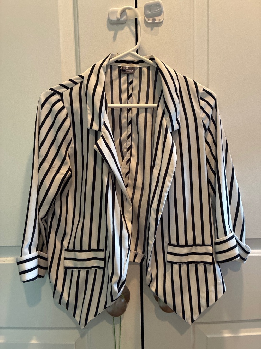 Sparkle & Fade M striped blazer